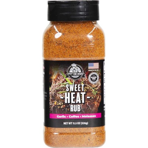 Pit Boss 40324 Bold Burger Rub Grill Spices, 13.5 Ounce (Pack of 1), Multicolored(Sweet Heat Rub)