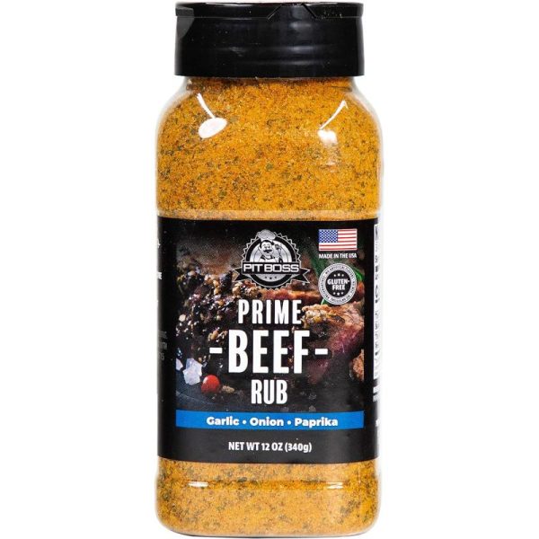 Pit Boss 40324 Bold Burger Rub Grill Spices, 13.5 Ounce (Pack of 1), Multicolored(Prime Beef)