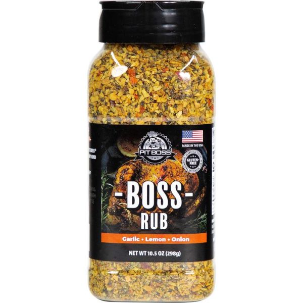 Pit Boss 40324 Bold Burger Rub Grill Spices, 13.5 Ounce (Pack of 1), Multicolored(Boss Rub)